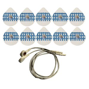 Kit 10 Electrodos + Cable Adaptador